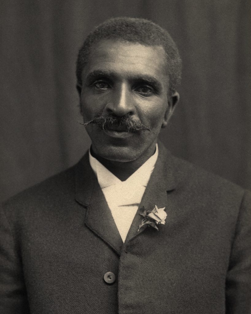 Portrait photo of George Washington Carver, c.1910