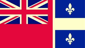 Image of the Province of Ontario and Québec Flags